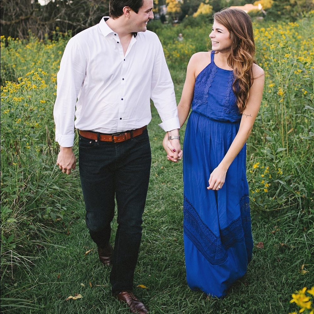 Indigo Maxi Dress